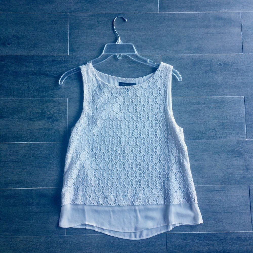 Banana Republic lace tank